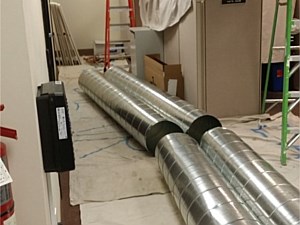 Installing New Ducting 1